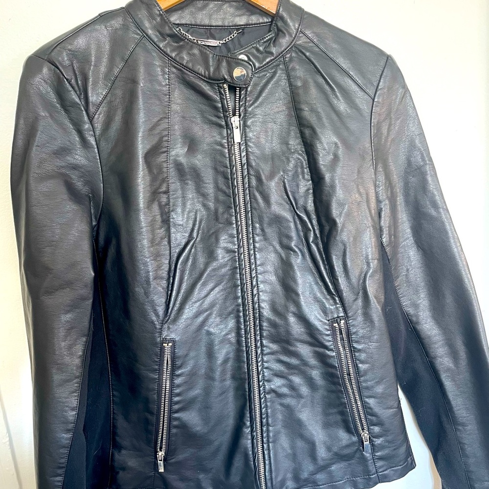 Fitted Leather Jacket
